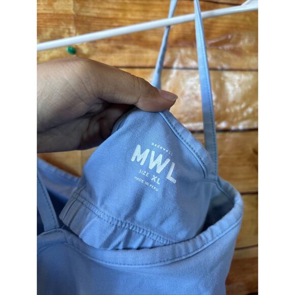 Madewell Knit Biker Unitard: Botanical Dye Edition Size XL - Picture 7 of 8